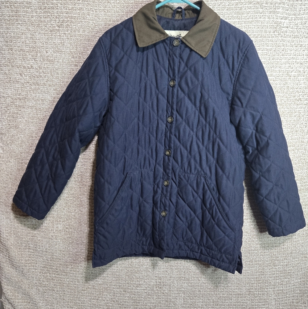 Eddie Bauer Quilted Insulated Jacket Size Medium - Picture 1 of 4